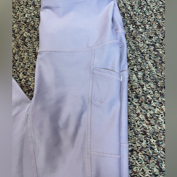 Reebok Mauve 7/8 Leggings, Size xs - Picture 2 of 8